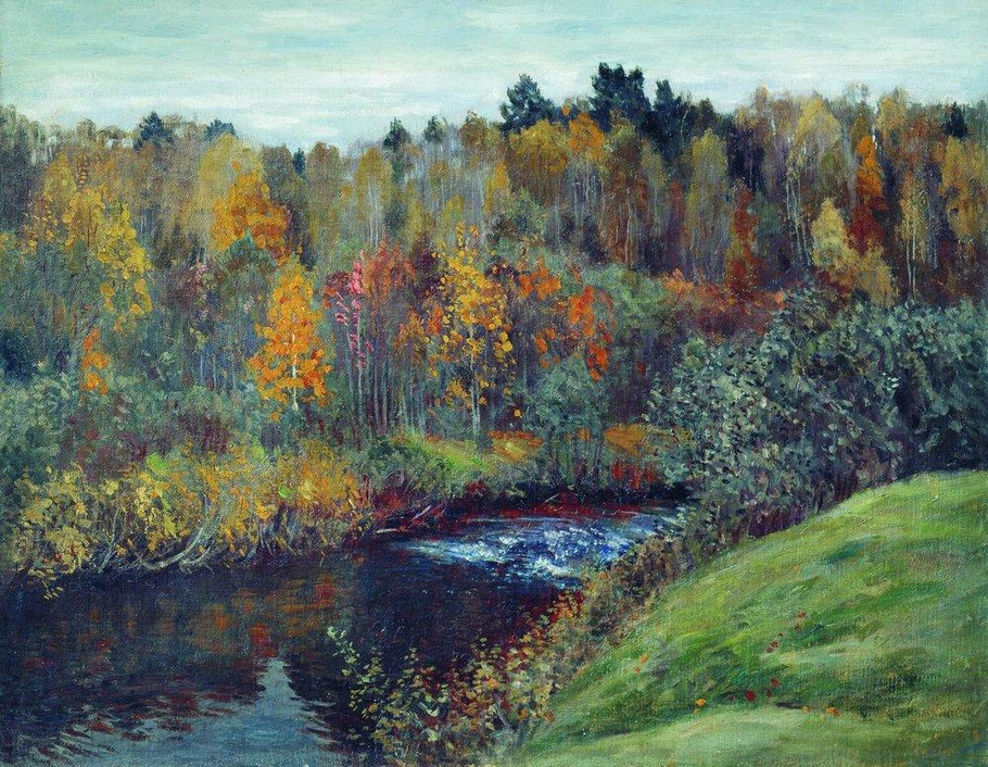 波兰斯坦尼斯·尤尼亚那维奇·茹科夫斯基（Stanislav  Yulianovich Zhukovsky）风景油画二