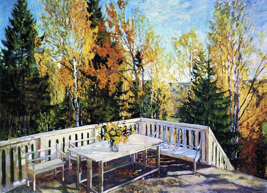 波兰斯坦尼斯·尤尼亚那维奇·茹科夫斯基（Stanislav  Yulianovich Zhukovsky）风景油画二
