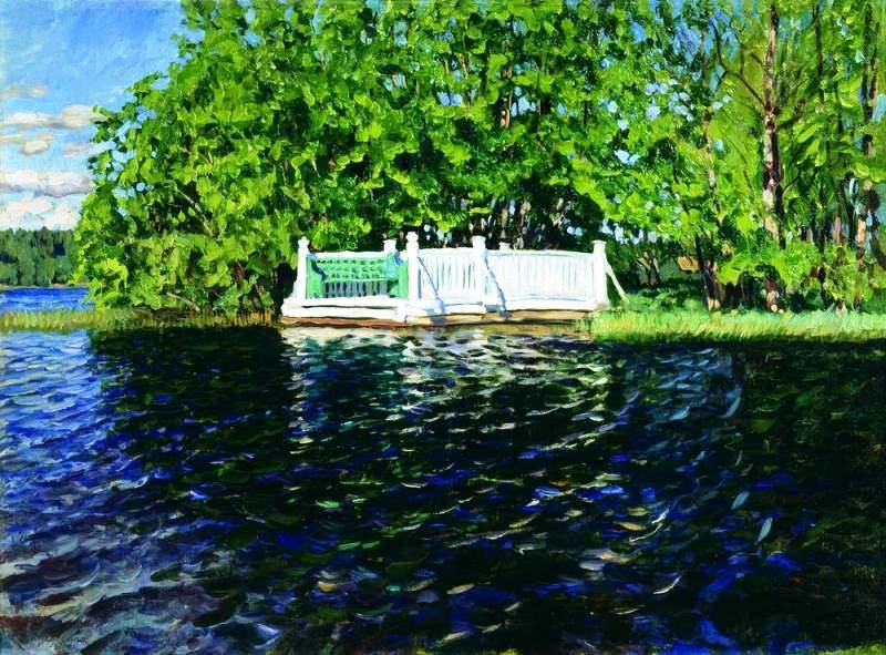 波兰斯坦尼斯·尤尼亚那维奇·茹科夫斯基（Stanislav  Yulianovich Zhukovsky）风景油画一