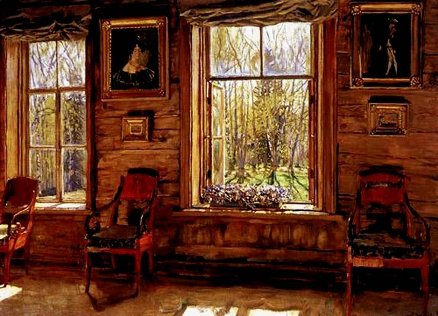波兰斯坦尼斯·尤尼亚那维奇·茹科夫斯基（Stanislav  Yulianovich Zhukovsky）风景油画一