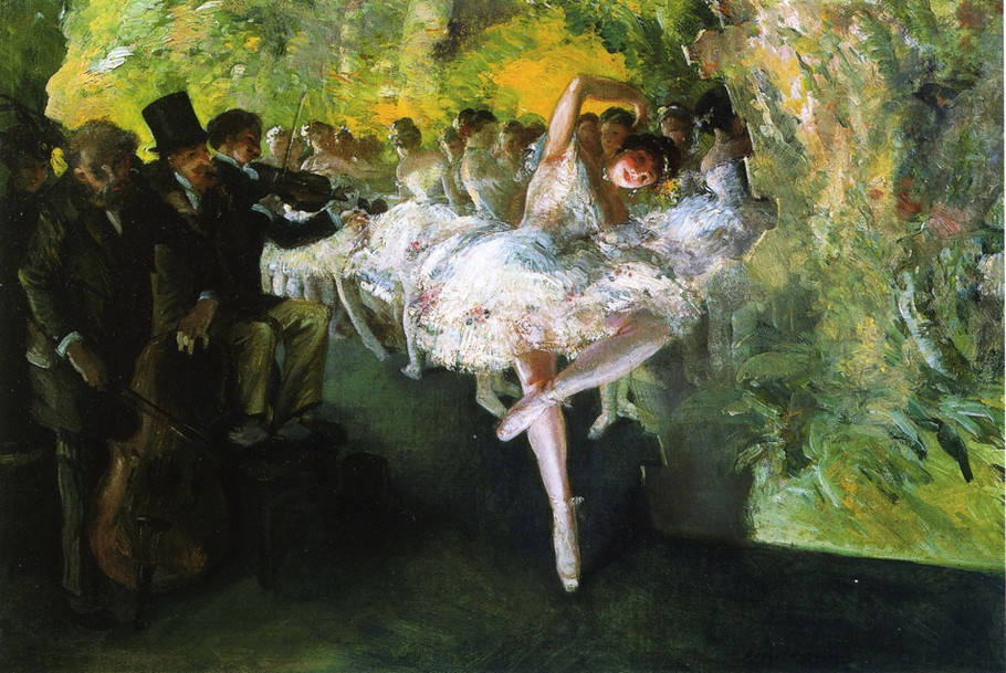 美国画家Everett Shinn油画作品欣赏