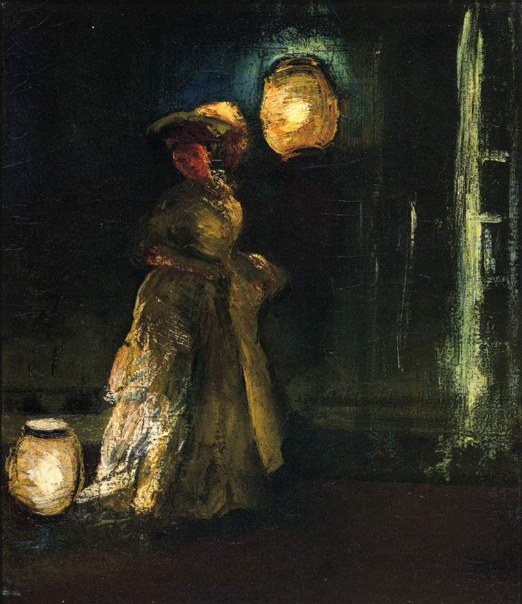 美国画家Everett Shinn油画作品欣赏
