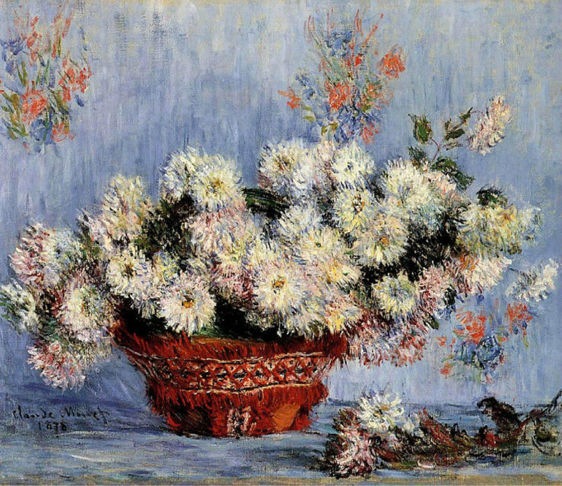 法国克劳德·莫奈（Claude Monet）静物油画