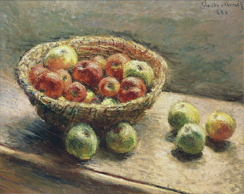 法国克劳德·莫奈（Claude Monet）静物油画