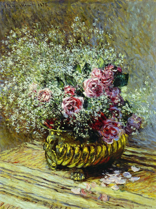 法国克劳德·莫奈（Claude Monet）静物油画