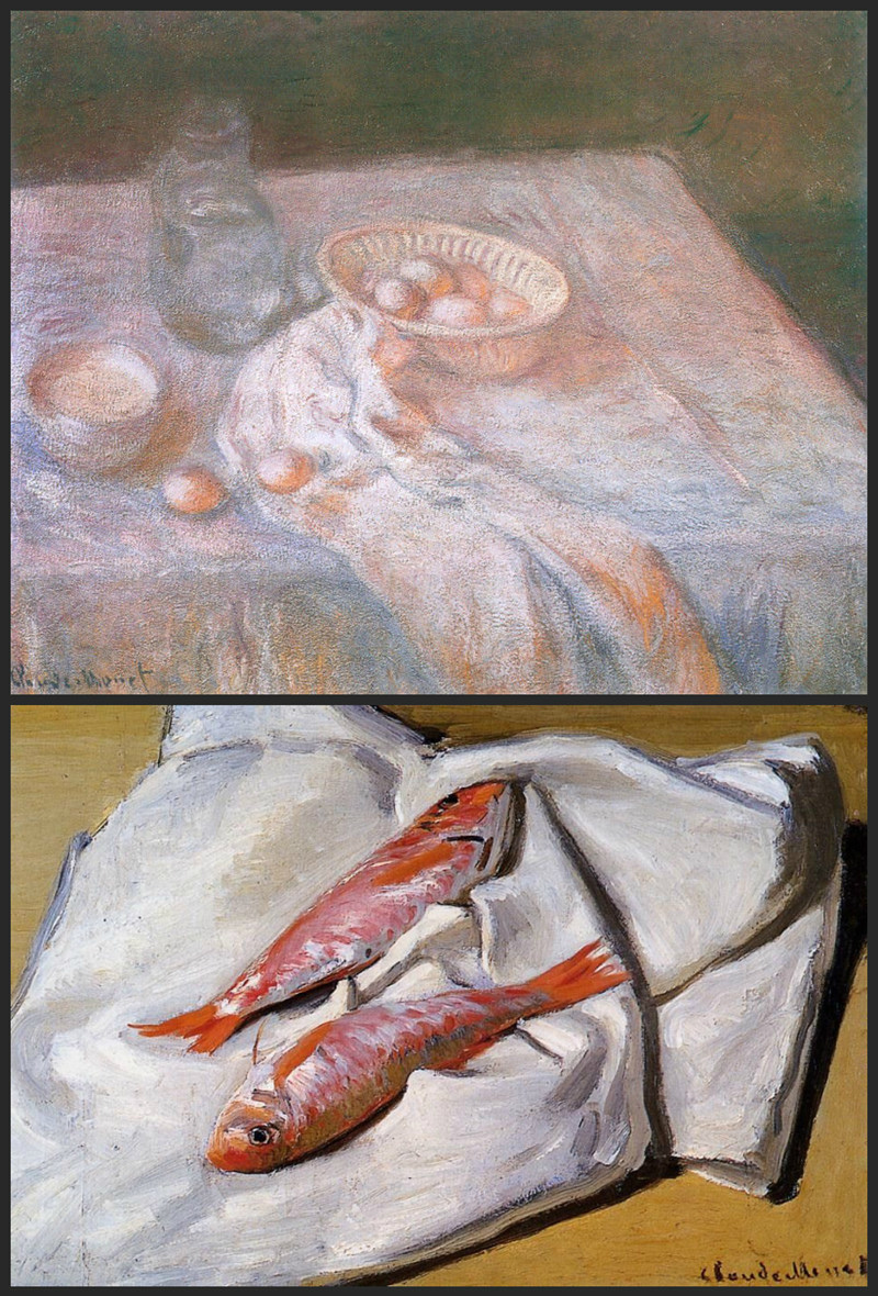 法国克劳德·莫奈（Claude Monet）静物油画