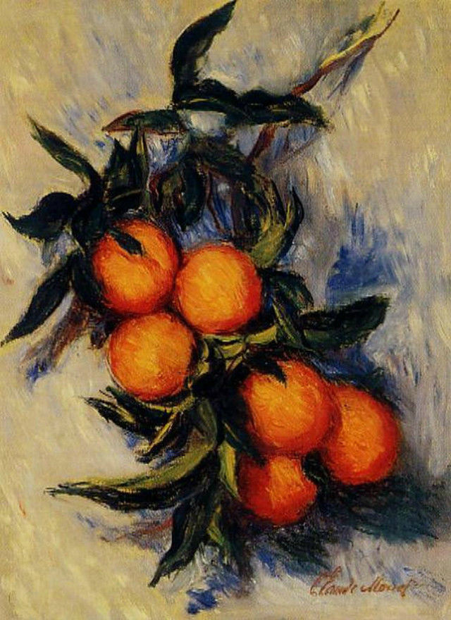 法国克劳德·莫奈（Claude Monet）静物油画