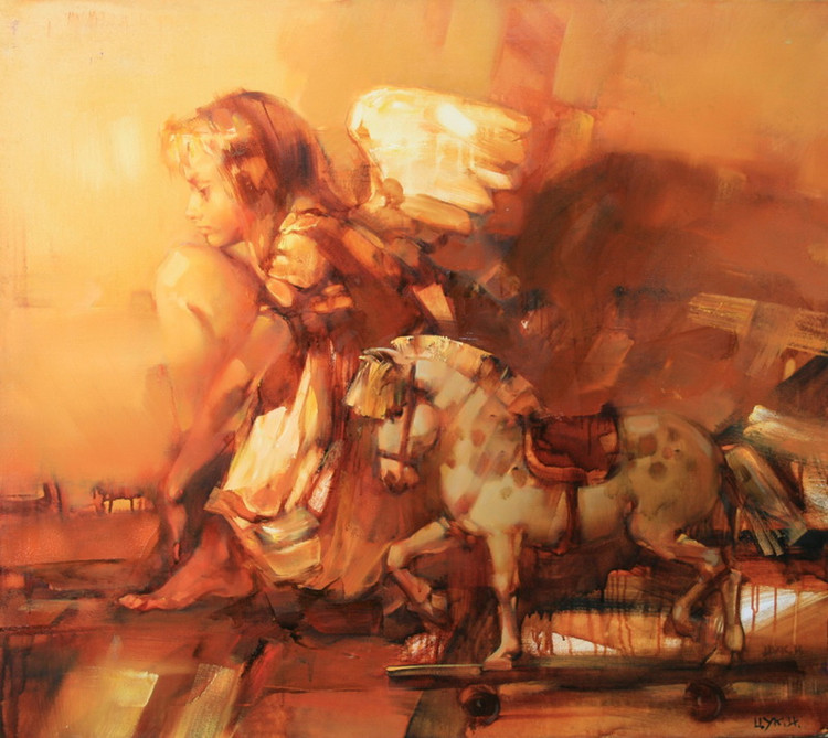 俄罗斯女画家Inna Tsukakhina油画作品欣赏