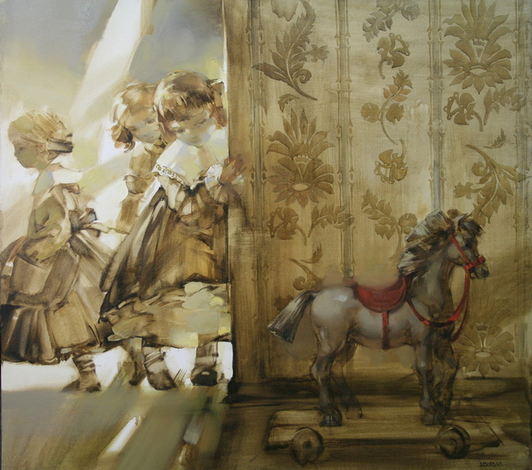 俄罗斯女画家Inna Tsukakhina油画作品欣赏