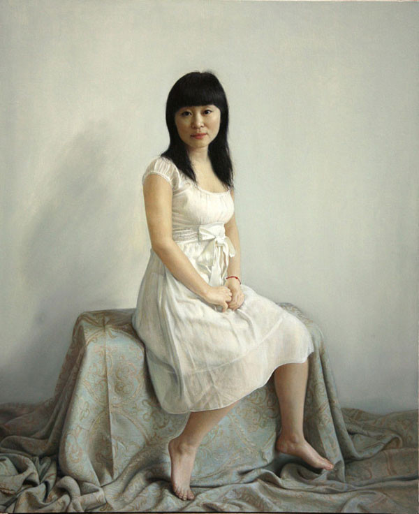 孔慧人物油画作品欣赏