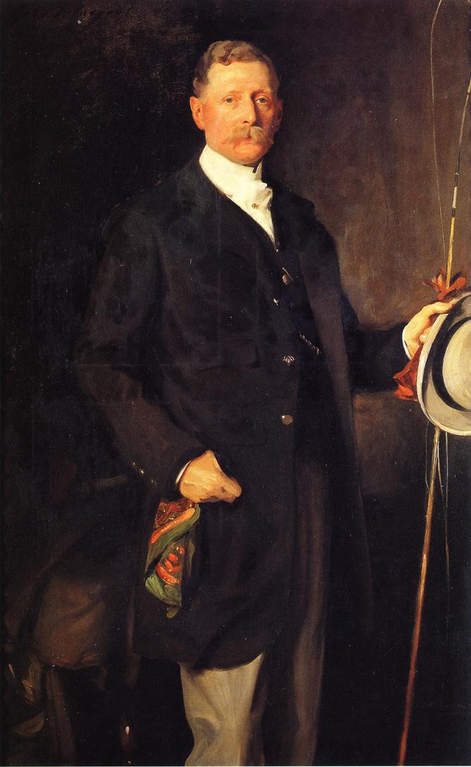 美国约翰·辛格尓·萨金特（John Singer Sargent）人物肖像油画二