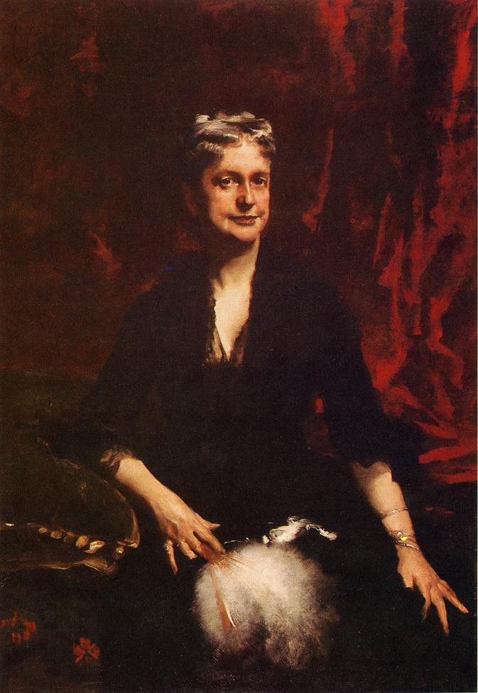 美国约翰·辛格尓·萨金特（John Singer Sargent）人物肖像油画二
