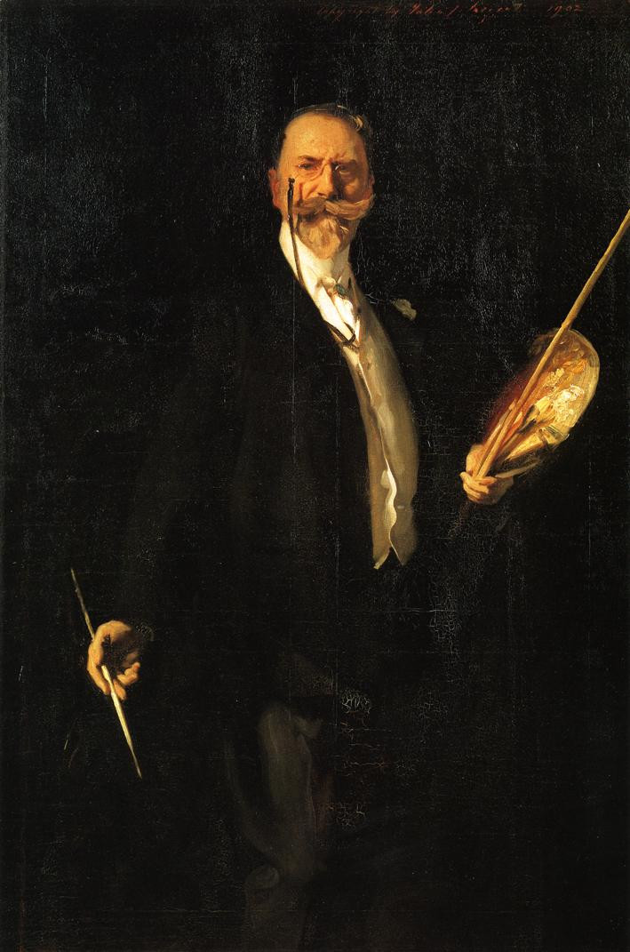美国约翰·辛格尓·萨金特（John Singer Sargent）人物肖像油画二
