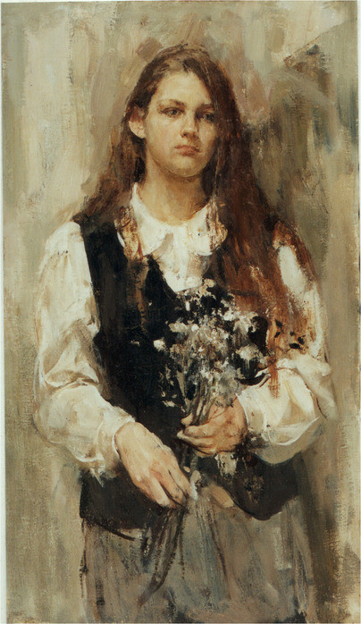 俄罗斯尼古拉·布洛欣（Nikolai Blokhin）油画人物