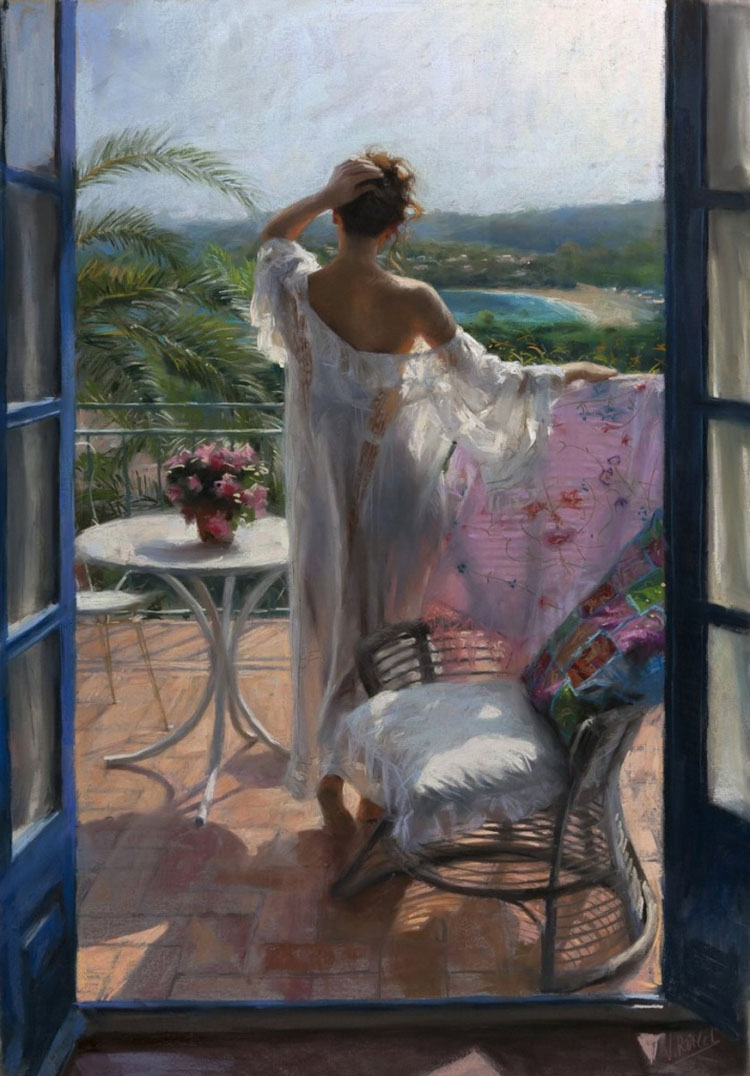 西班牙艺术家Vicente Romero Redondo油画作品欣赏