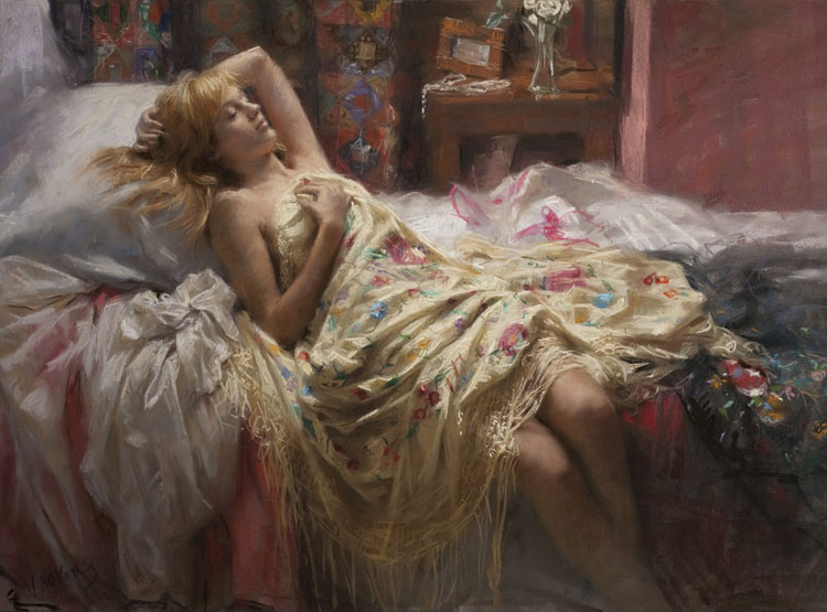 西班牙艺术家Vicente Romero Redondo油画作品欣赏