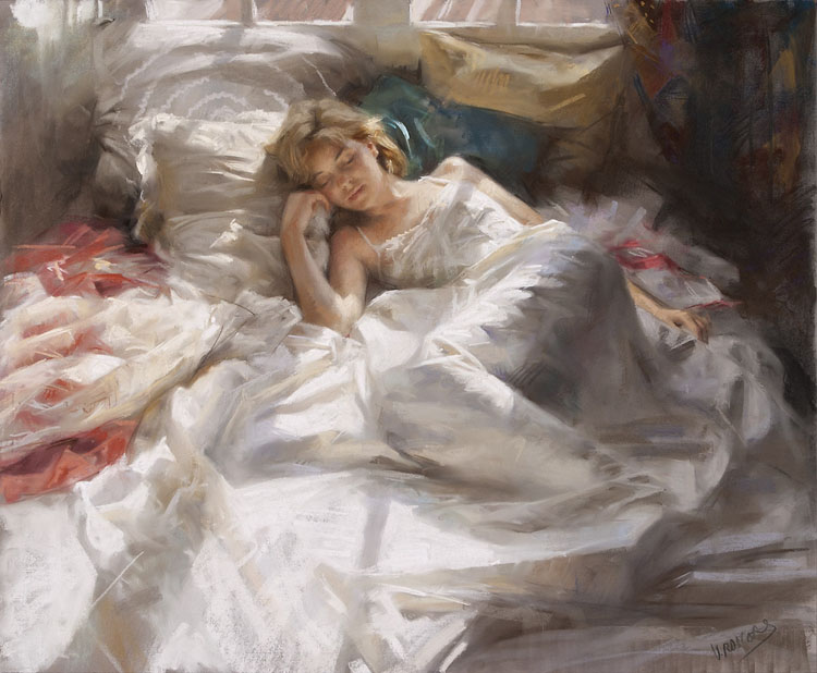西班牙艺术家Vicente Romero Redondo油画作品欣赏