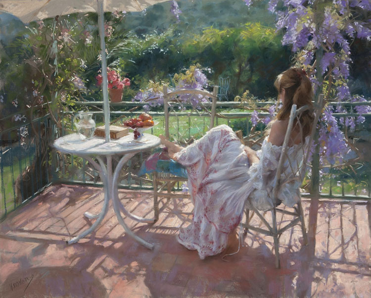 西班牙艺术家Vicente Romero Redondo油画作品欣赏