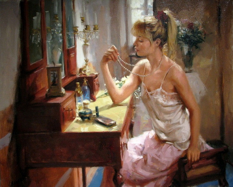 西班牙艺术家Vicente Romero Redondo油画作品欣赏