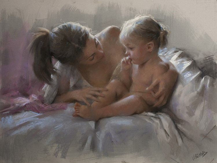 西班牙艺术家Vicente Romero Redondo油画作品欣赏