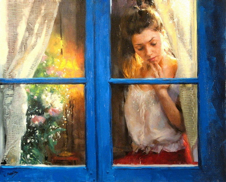 西班牙艺术家Vicente Romero Redondo油画作品欣赏