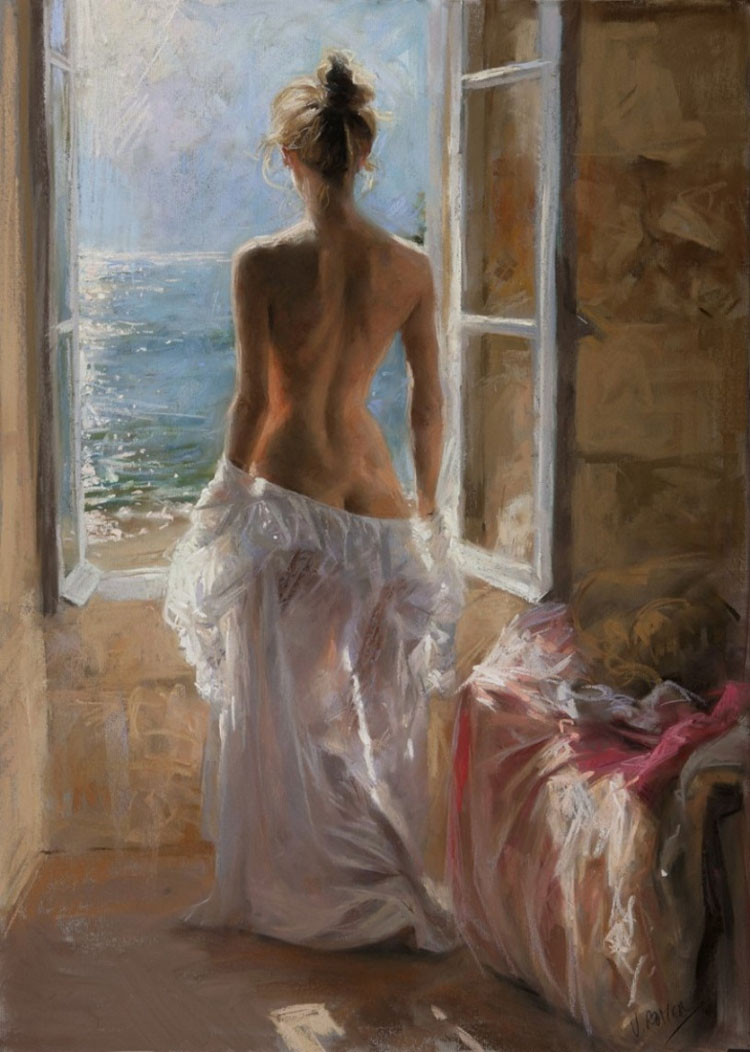 西班牙艺术家Vicente Romero Redondo油画作品欣赏
