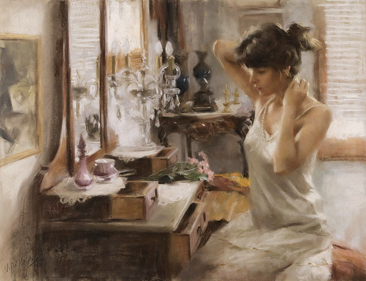 西班牙艺术家Vicente Romero Redondo油画作品欣赏