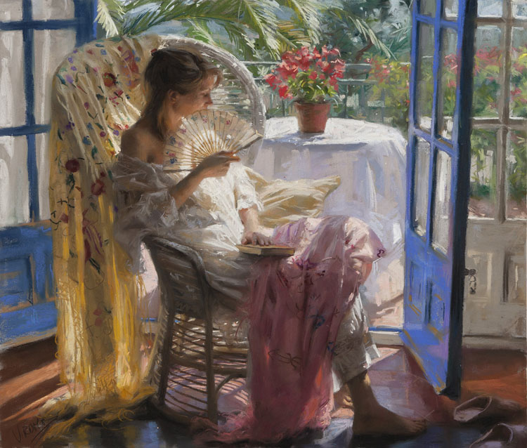 西班牙艺术家Vicente Romero Redondo油画作品欣赏