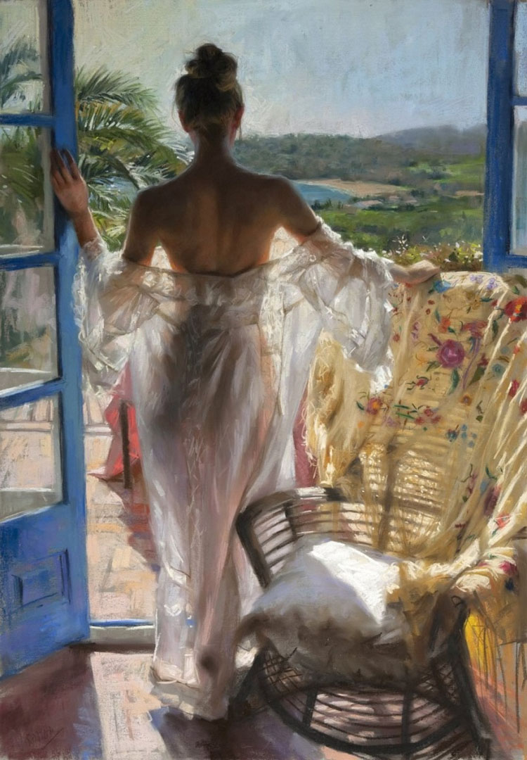 西班牙艺术家Vicente Romero Redondo油画作品欣赏