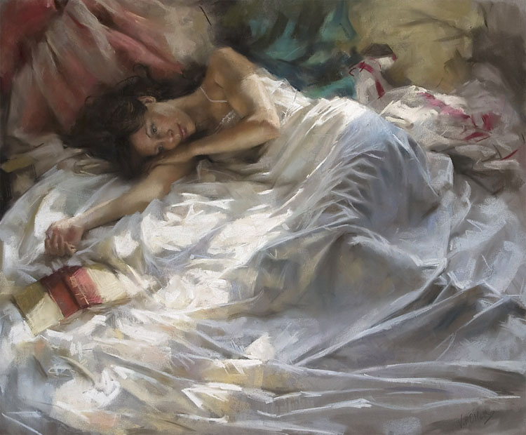 西班牙艺术家Vicente Romero Redondo油画作品欣赏
