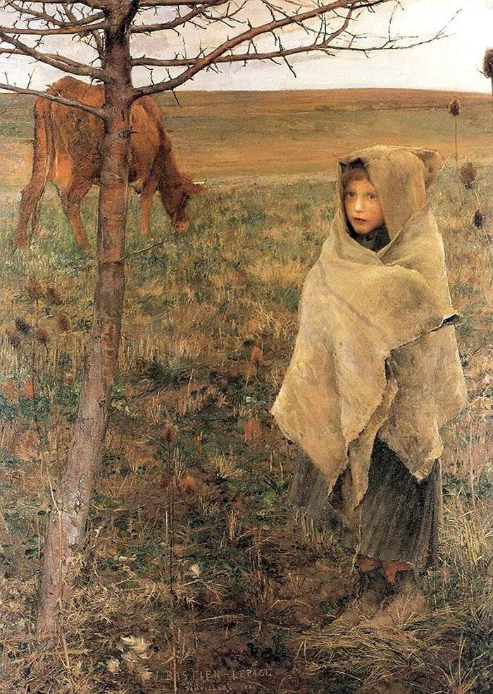 法国乡村风俗画家巴斯蒂昂·勒帕热（Jules Bastien-Lepage）油画作品欣赏