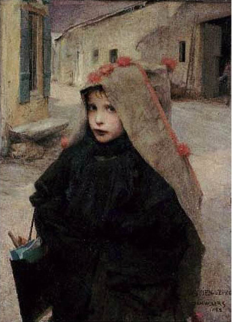 法国乡村风俗画家巴斯蒂昂·勒帕热（Jules Bastien-Lepage）油画作品欣赏