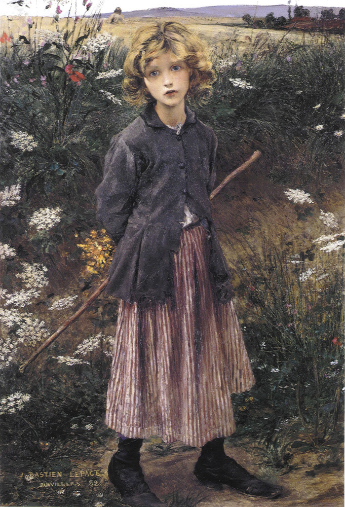 法国乡村风俗画家巴斯蒂昂·勒帕热（Jules Bastien-Lepage）油画作品欣赏