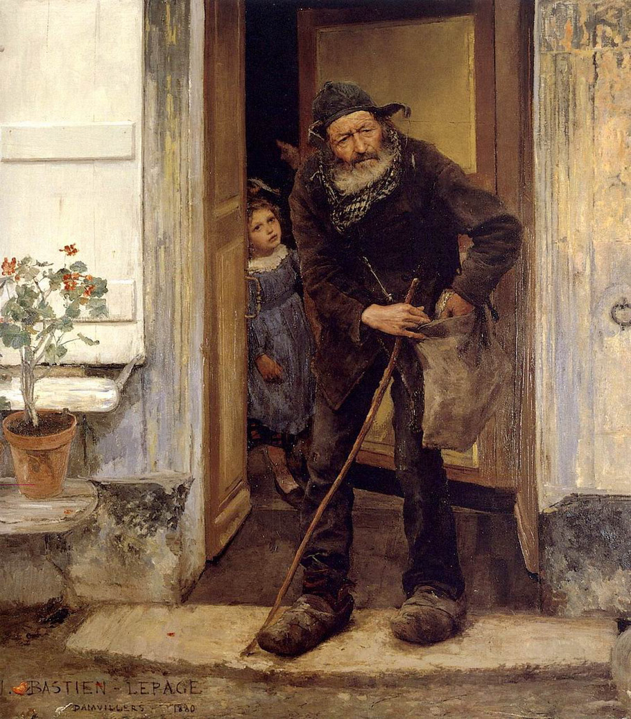 法国乡村风俗画家巴斯蒂昂·勒帕热（Jules Bastien-Lepage）油画作品欣赏