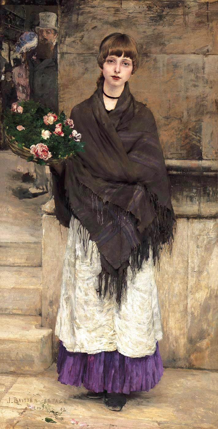 法国乡村风俗画家巴斯蒂昂·勒帕热（Jules Bastien-Lepage）油画作品欣赏