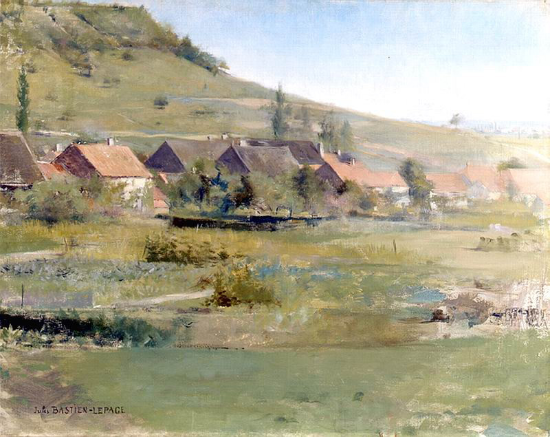 法国乡村风俗画家巴斯蒂昂·勒帕热（Jules Bastien-Lepage）油画作品欣赏