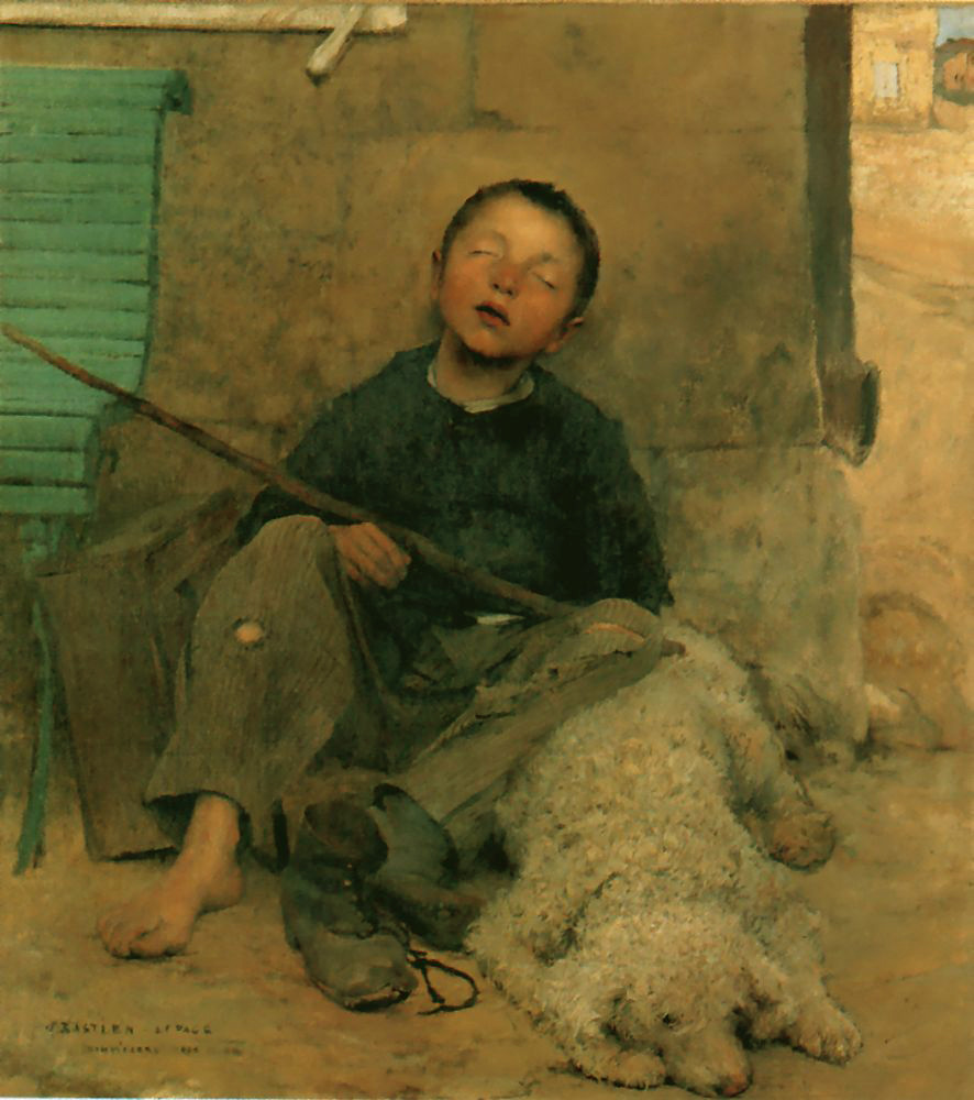 法国乡村风俗画家巴斯蒂昂·勒帕热（Jules Bastien-Lepage）油画作品欣赏