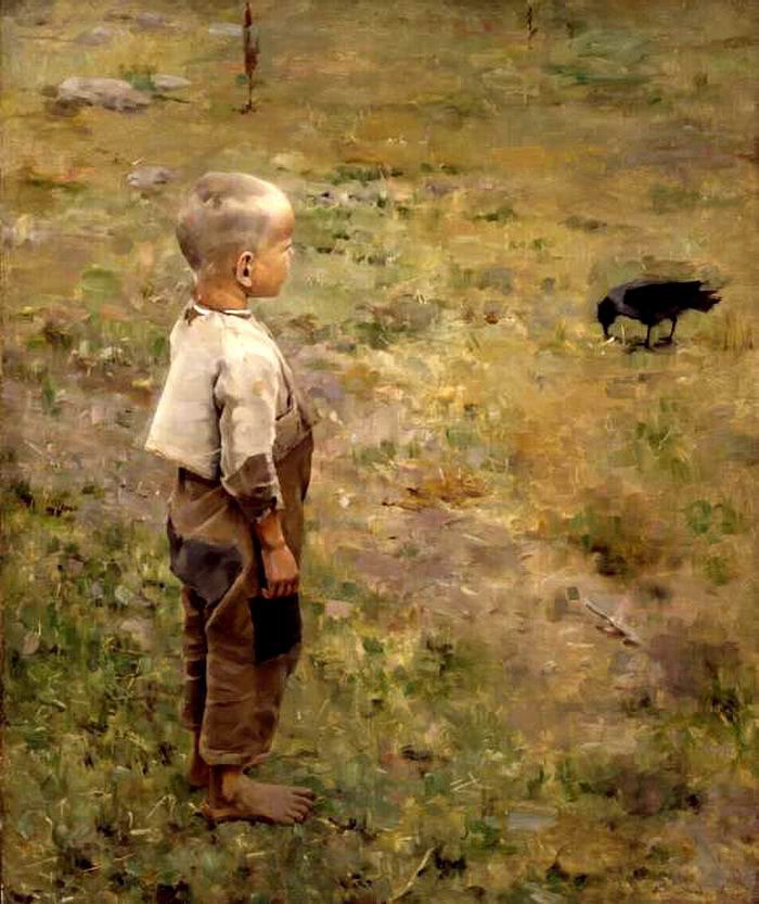法国乡村风俗画家巴斯蒂昂·勒帕热（Jules Bastien-Lepage）油画作品欣赏