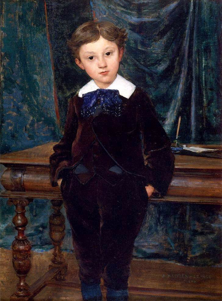 法国乡村风俗画家巴斯蒂昂·勒帕热（Jules Bastien-Lepage）油画作品欣赏