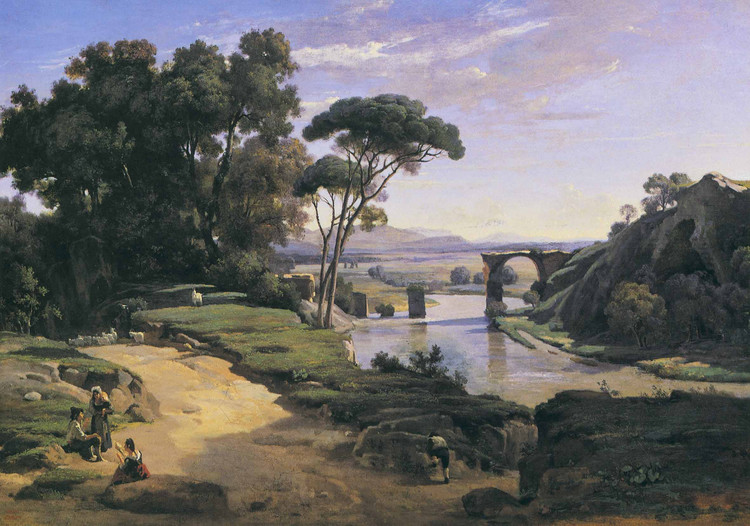 法国画家卡米耶·柯罗（Camille Corot）油画作品欣赏