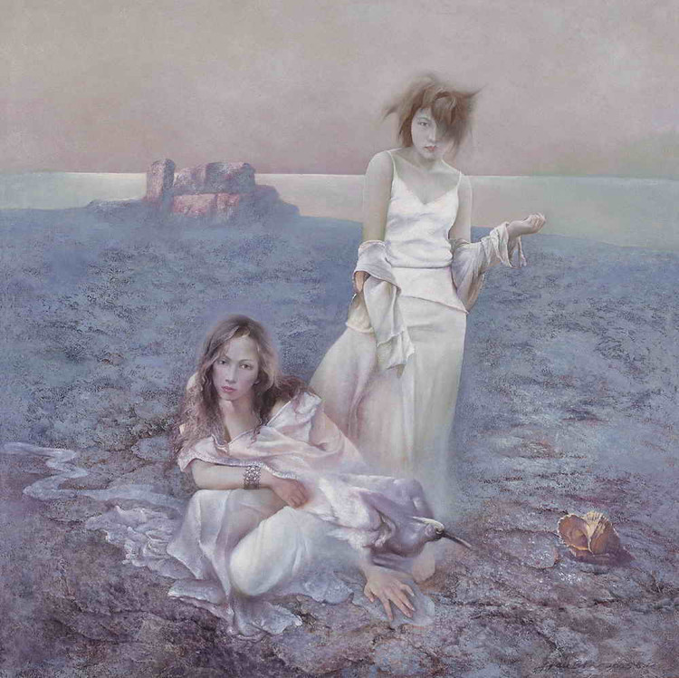 侯滨人物油画作品欣赏