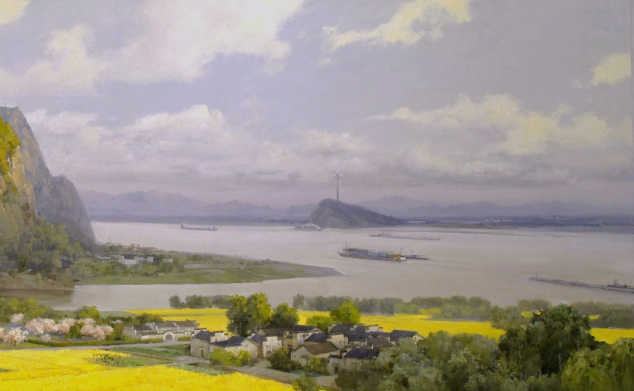 晏阳油画作品欣赏