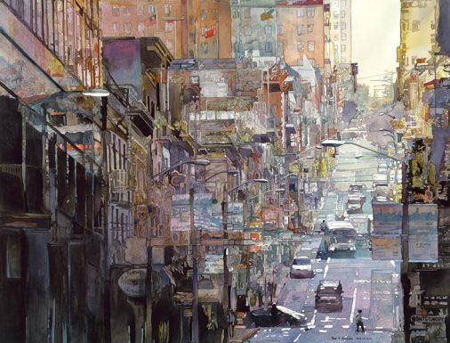 美国John Salminen水彩画