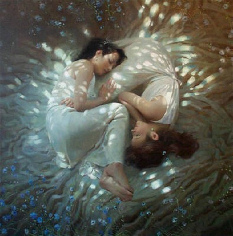 黄中羊油画作品欣赏