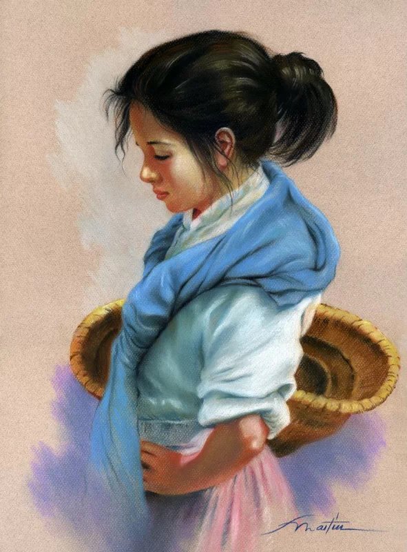 福斯蒂诺·马丁水彩画