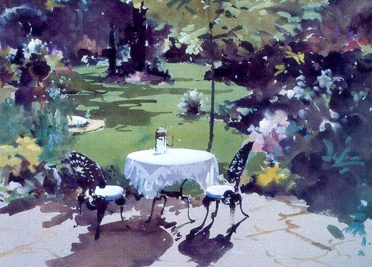 英国John Yardley水彩绘画