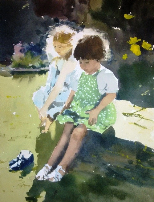英国John Yardley水彩绘画