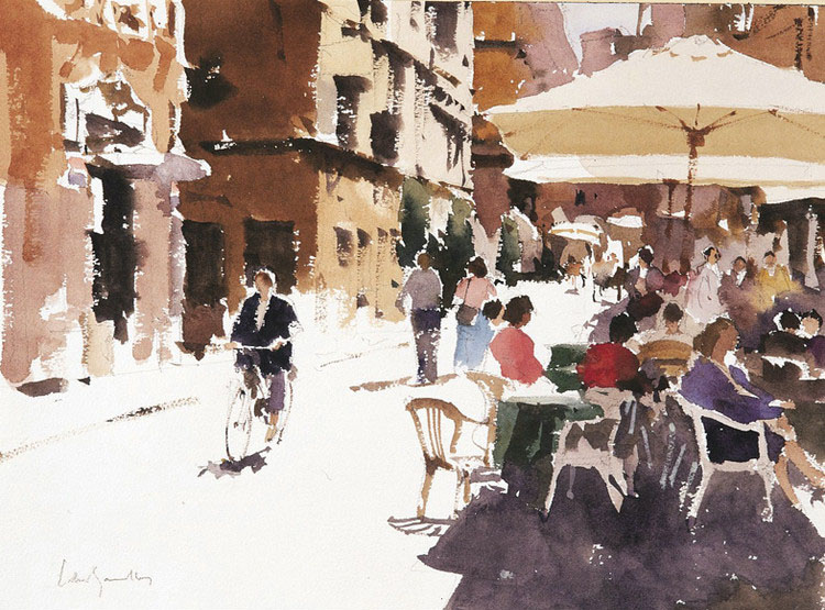英国John Yardley水彩绘画