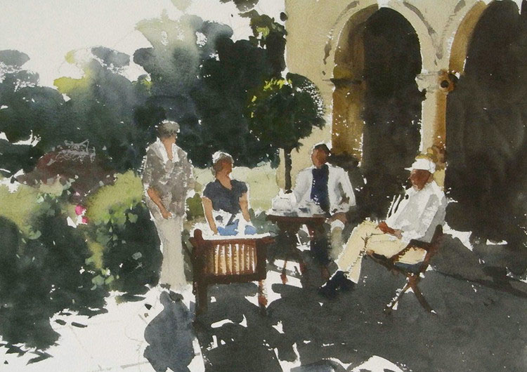 英国John Yardley水彩绘画