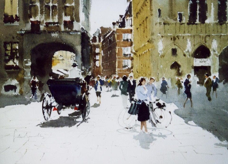 英国John Yardley水彩绘画
